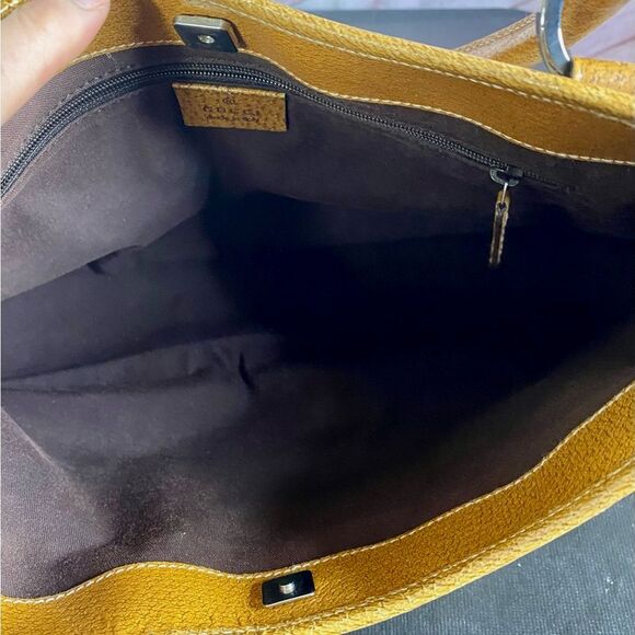 Gucci Vintage Gucci GG canvas Women Brown Tote Bags Pre Loved - Picture 7 of 14